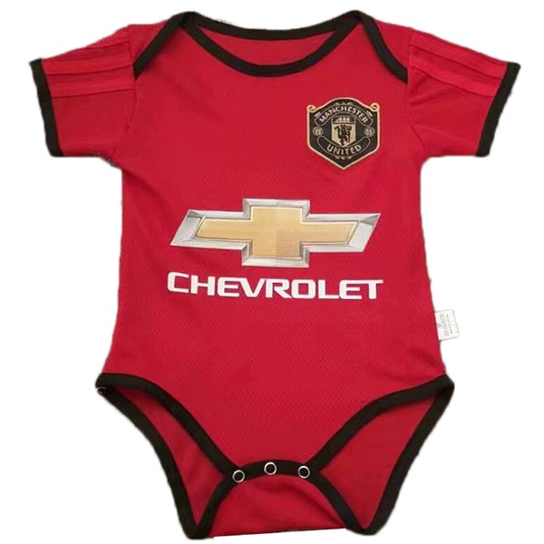 Maillot Football Manchester United Domicile Onesies Enfant 2019-20 Rouge